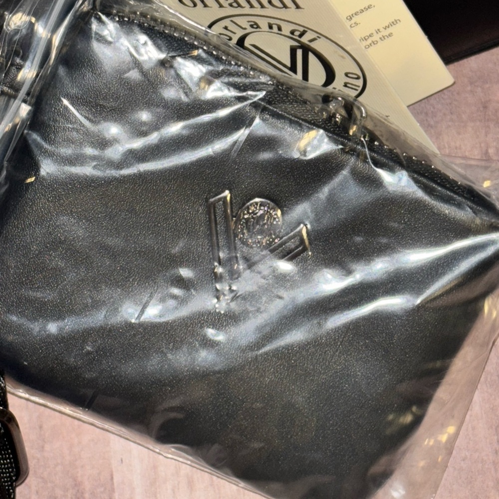 Valentino Orlandi Black Crossbody Bag with Studs - Picture 4 of 11